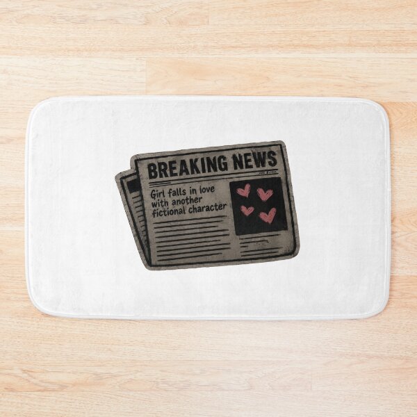 Item preview, Girl Falls in Love with Another Fictional Character | Bookish Kindle Stickers  designed and sold by PatternFly.