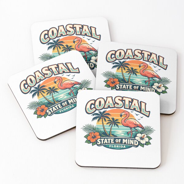 Item preview, Coastal state of mind designed and sold by Sunrise Slaps.