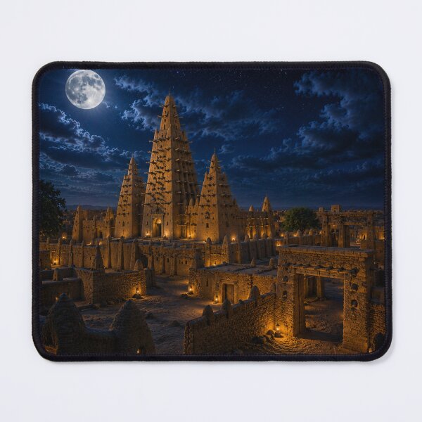Item preview, Moonlit Wonders Collection: Timbuktu – Mali designed and sold by globetrottergfx.