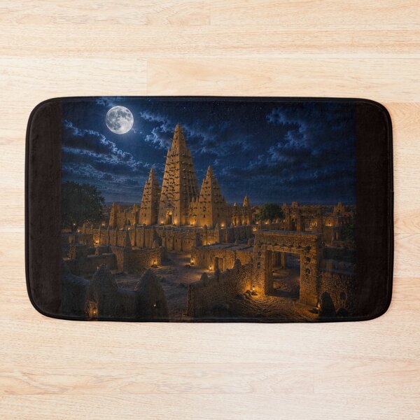 Item preview, Moonlit Wonders Collection:  Timbuktu – Mali designed and sold by globetrottergfx.