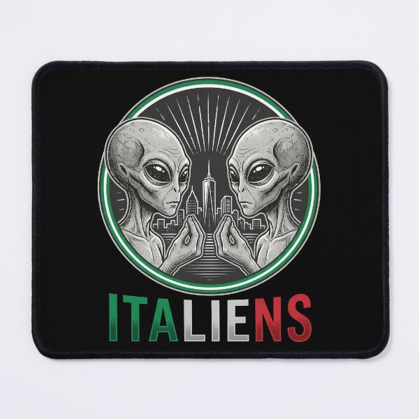 Item preview, Italiens Funny Italian Alien Hand Gesture Badge designed and sold by k3rstman1.