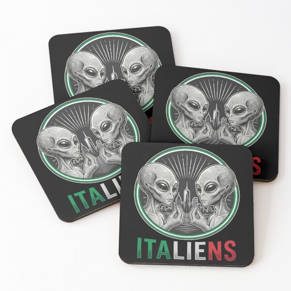 Artikelvorschau, Italiens lustiges italienisches Alien-Handgesten-Abzeichen entworfen und verkauft von k3rstman1.