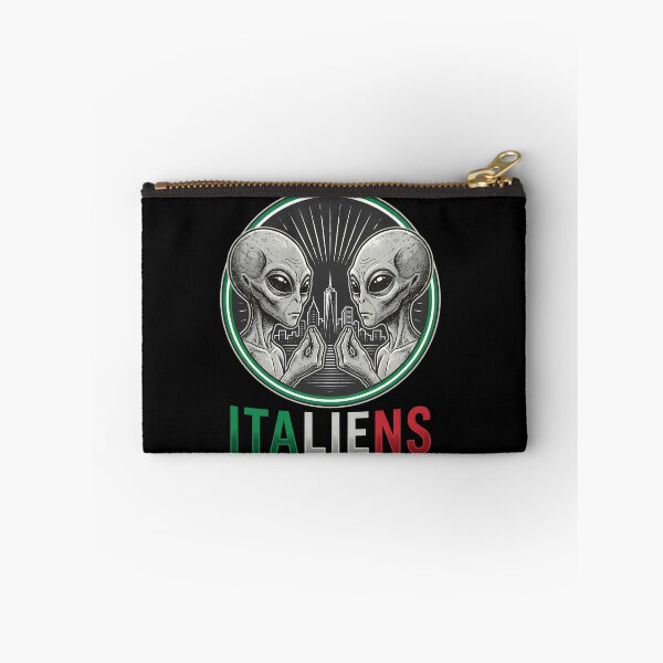 Item preview, Italiens Funny Italian Alien Hand Gesture Badge designed and sold by k3rstman1.