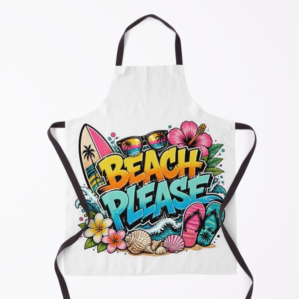 Item preview, BEACH PLEASE Graffiti Sticker PNG | Tropical Beach Lover Gift | Colorful Summer Vacation Vinyl Decal for Laptop, Journal, Water Bottle & Phone Case designed and sold by Stylestickers55.