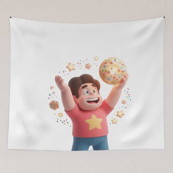 Item preview, Steven Universe & Cookie Glow - 3D Kawaii Art designed and sold by 0Zetgest.