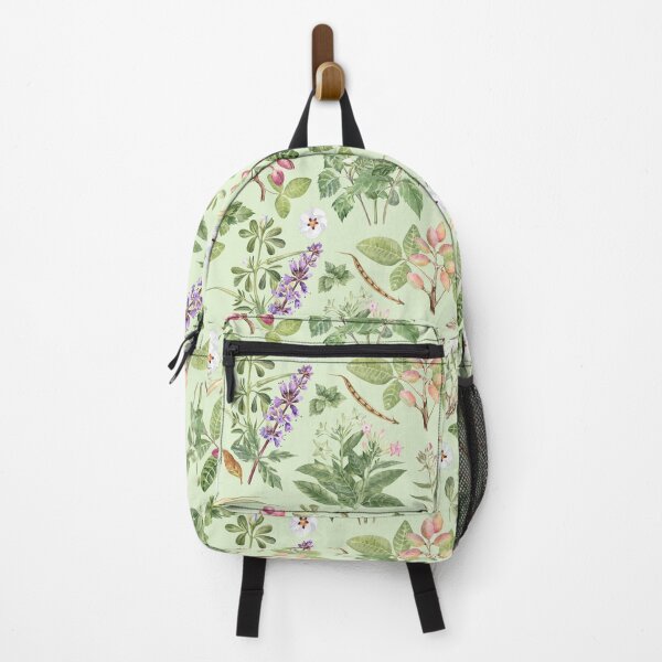 Item preview, Watercolor Botanical Pattern on Green designed and sold by Flowersforbear.