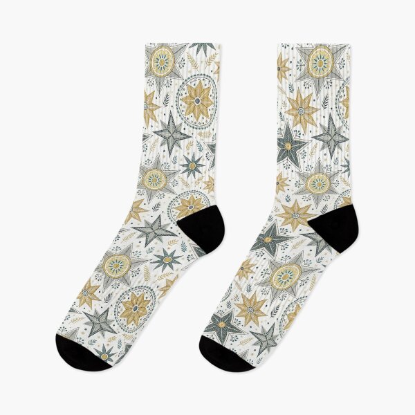 Item preview, Nordic Folk Stars | Scandinavian Summer Geometry designed and sold by Shuga-Design.
