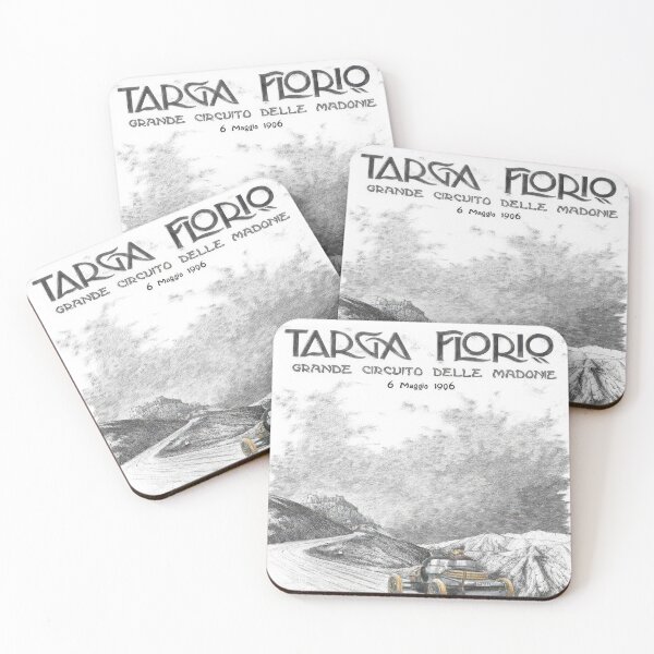Item preview, Targa Florio Classic Racing Heritage Art designed and sold by Retr0Tshirts.
