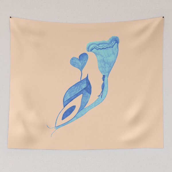 Item preview, The Sea Glass Flower - High Vibration Sunlit Peach designed and sold by energyoflove333.