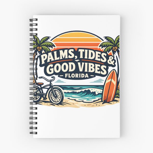 Item preview, Palms tides and good vibes  designed and sold by Sunrise Slaps.