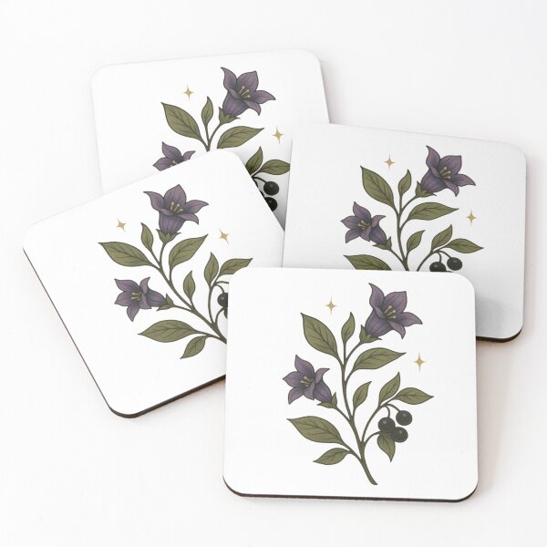 Item preview, Mystical Belladonna Botanical Illustration designed and sold by DustyCuriositie.