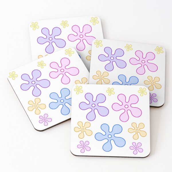 Item preview, Pack 2 Sky Bikini Bottom flowers  designed and sold by DibujandoPorfa.