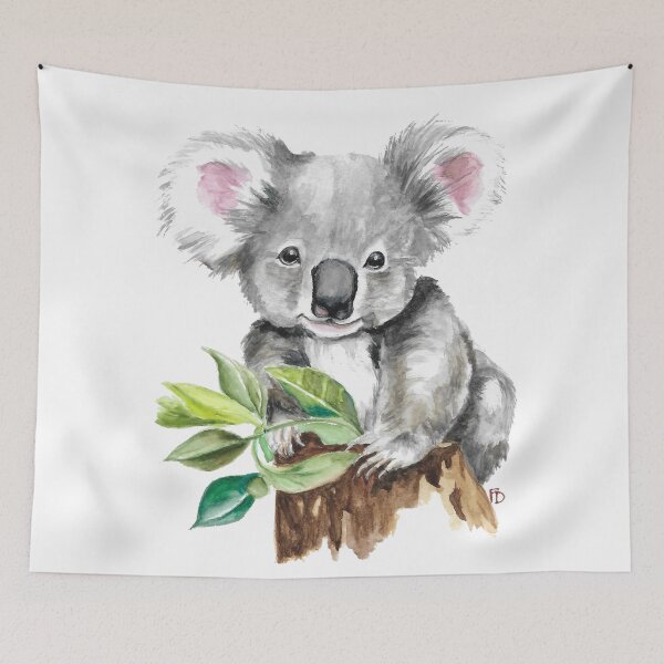Item preview, Koala with eucalyptus leaves designed and sold by Fradema.