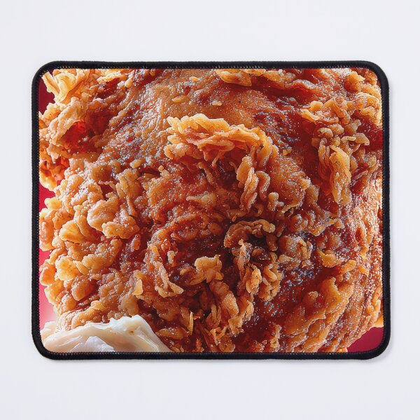Item preview, Golden Crispy Fried Chicken Drumstick | Crunchy Food Art | Crispy Comfort Food Illustration designed and sold by Grafititee.