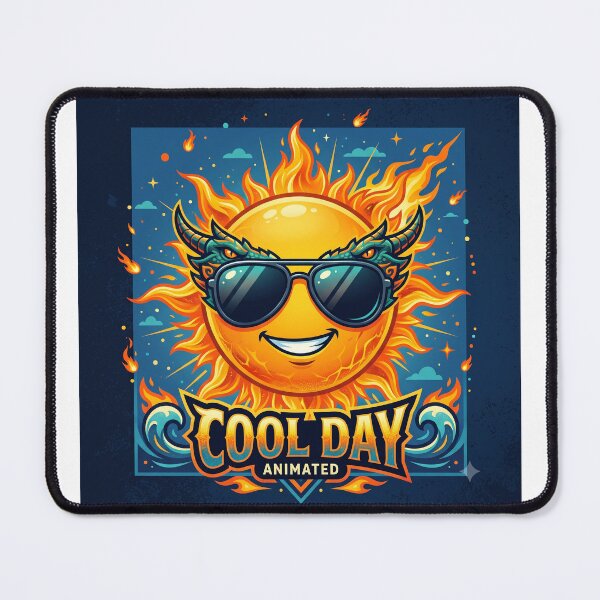 Item preview, Cool Day Sun Illustration designed and sold by MARKm2002m.