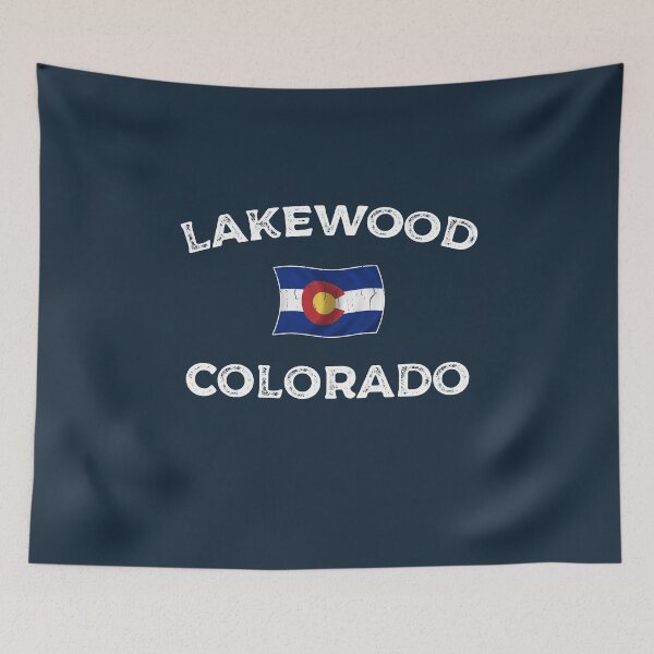 Item preview, Lakewood Colorado Waving Flag designed and sold by dk80.