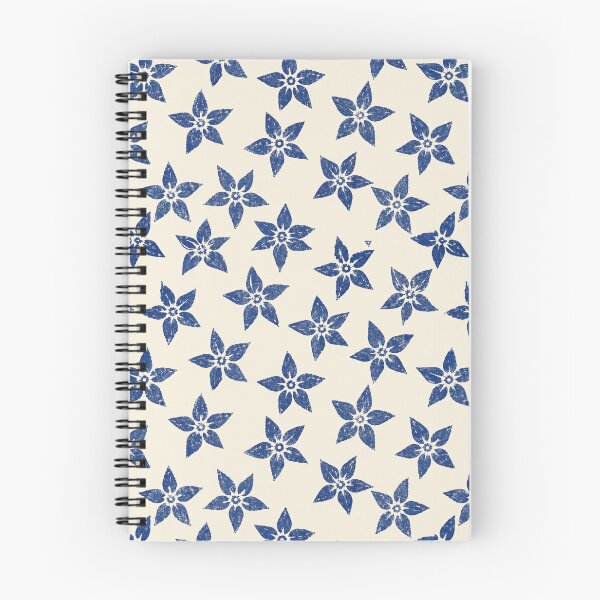Item preview, Borage Star Minimal Stamp Print Seamless Pattern designed and sold by Inkworksbyshery.