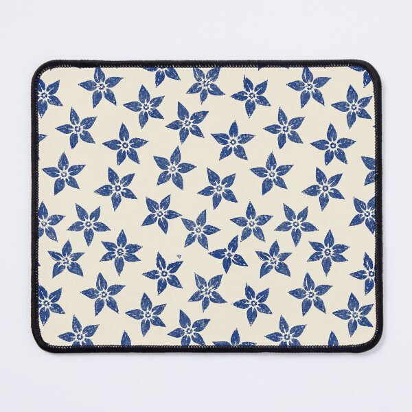 Item preview, Borage Star Minimal Stamp Print Seamless Pattern designed and sold by Inkworksbyshery.