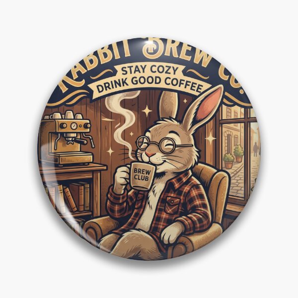 Artikelvorschau, Vintage-Logo von Rabbit Brew Co. entworfen und verkauft von MARKm2002m.