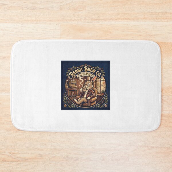 Item preview, Rabbit Brew Co Vintage Logo designed and sold by MARKm2002m.