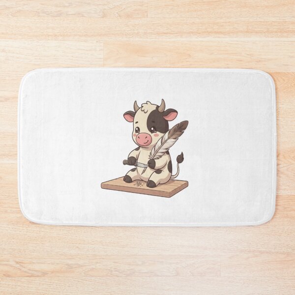 Item preview, Cute Cow Sharpening Feather Quill designed and sold by Ella_Sketch.