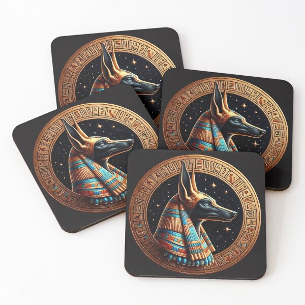 Item preview, Anubis Guardian of Eternity | Ancient Egyptian God Art designed and sold by Zaru Art Studio.