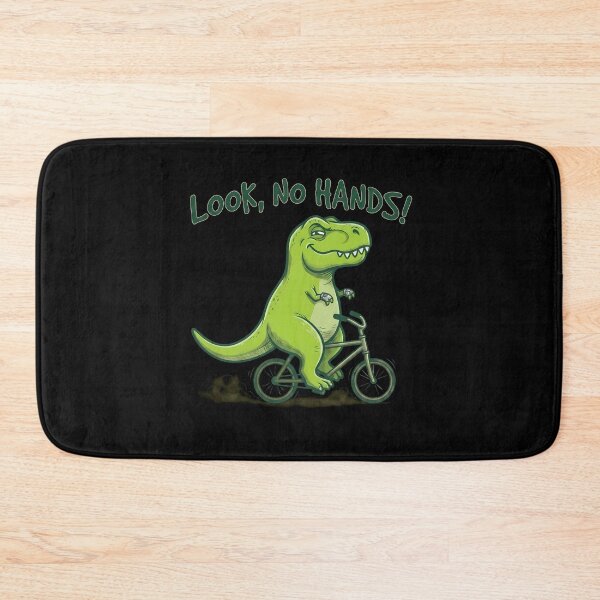 Item preview, Funny T-Rex Riding Bicycle Look No Hands designed and sold by k3rstman1.