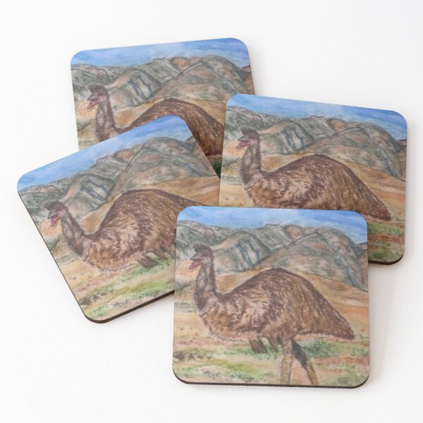 Item preview, Emu: Oil Pastels designed and sold by Charlotte's Shop of Bird Stuff.