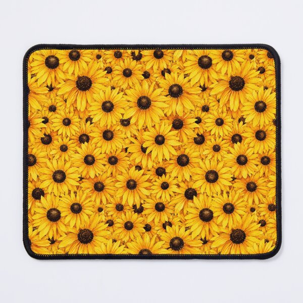 Item preview, Rudbeckia Maximalist Golden Dense Seamless Pattern designed and sold by Inkworksbyshery.