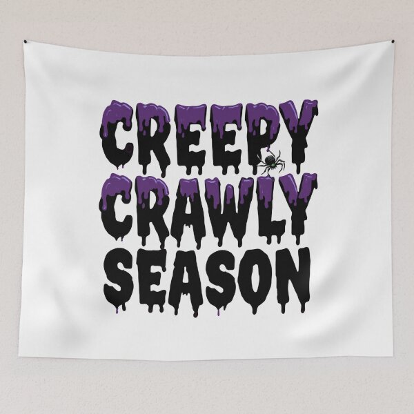 Item preview, Creepy Crawly Season Dripping Slime Spider designed and sold by Oddifys.