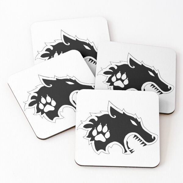 Item preview, Black wolf and tattoo designed and sold by Lagueny.