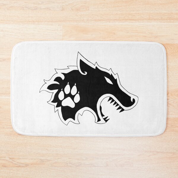 Item preview, Black wolf and tattoo designed and sold by Lagueny.