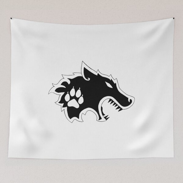 Item preview, Black wolf and tattoo designed and sold by Lagueny.