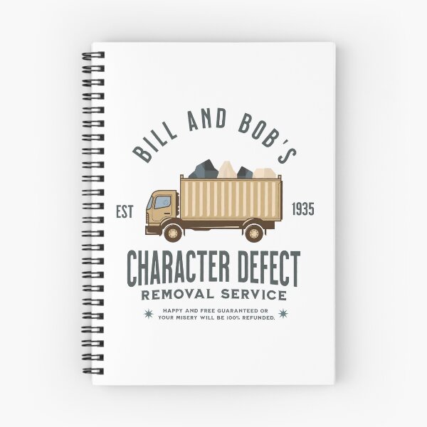 Item preview, Sobriety Recovery Bill & Bob's Character Defect Removal Service designed and sold by PatelCarol.