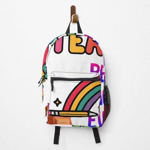 Item preview, Best Teacher Ever Rainbow Apple Cute Teacher Gift T-Shirt designed and sold by     Fatma Creates.