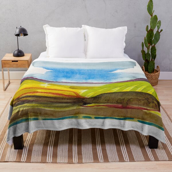 Item preview, Colourful landscape designed and sold by H.Mac.