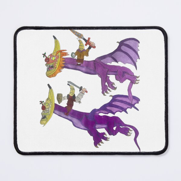 Item preview, Banana warrior riders on Banana split dragons designed and sold by Decemberdragon.