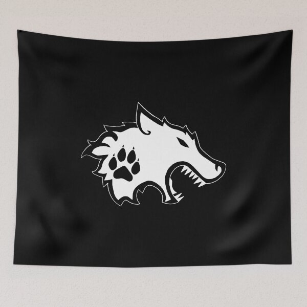 Item preview, White wolf and tattoo designed and sold by Lagueny.