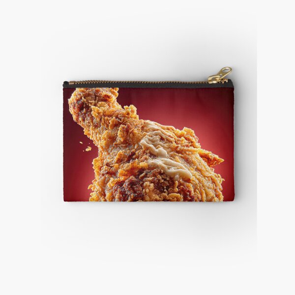 Item preview, Golden Crispy Fried Chicken Drumstick | Crunchy Food Art | Crispy Comfort Food Illustration designed and sold by Grafititee.