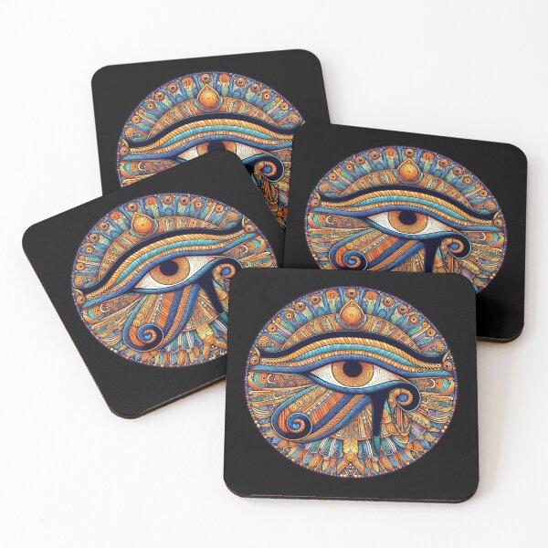 Item preview, Eye of Horus Eternal Guardian | Ancient Egyptian Symbol Art designed and sold by Zaru Art Studio.