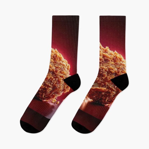 Item preview, Golden Crispy Fried Chicken Drumstick | Crunchy Food Art | Crispy Comfort Food Illustration designed and sold by Grafititee.