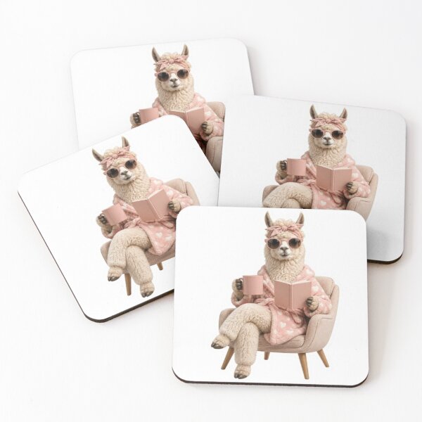 Item preview,  Reading  Llama designed and sold by Snurly.