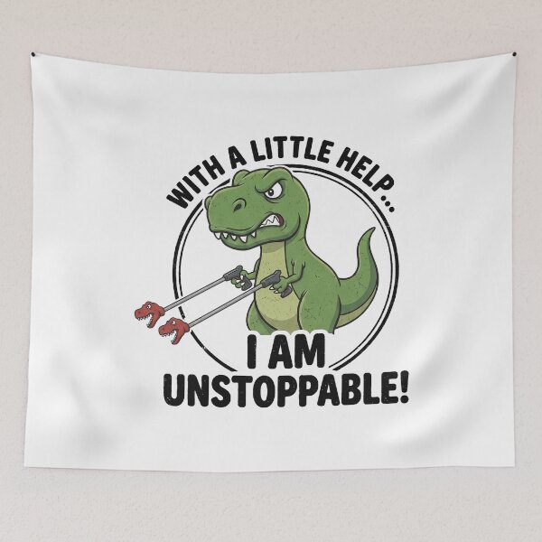 Item preview, Funny Unstoppable T-Rex Dinosaur Short Arms Humor designed and sold by k3rstman1.