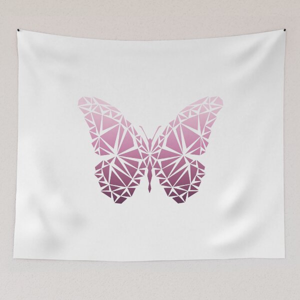 Aperçu de l'œuvre Geometric Butterfly - Sakura créée et vendue par Espyr.Art.