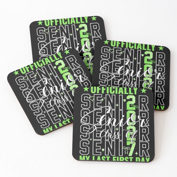Item preview, Officially Senior 2027 Last First Day designed and sold by PrintanovaDesign.