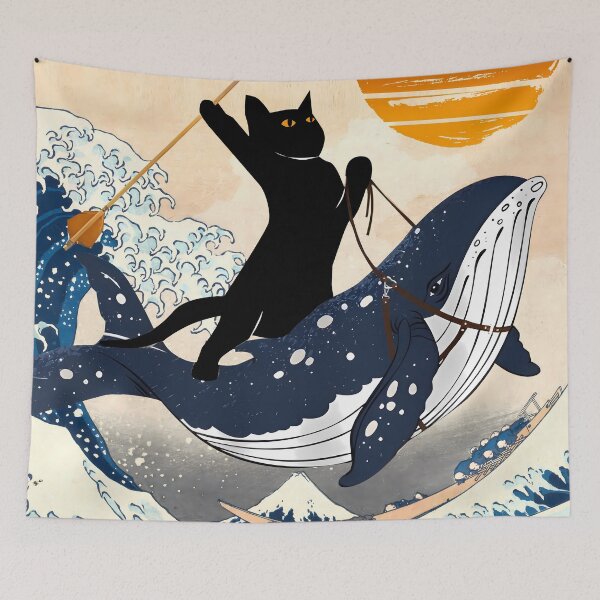 Item preview, If Poseidon Was A Black Cat designed and sold by PurrfectHome.