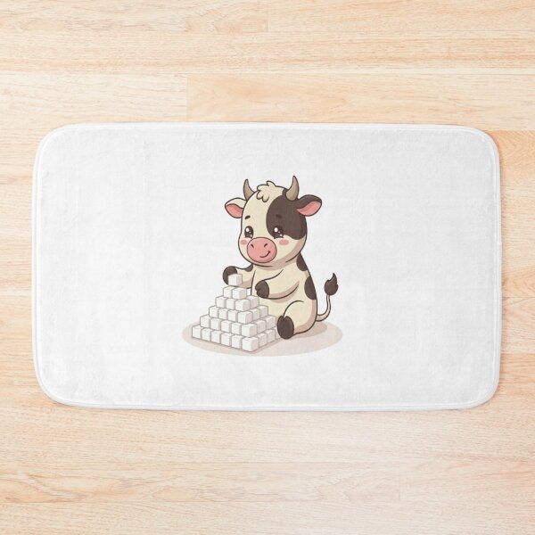 Item preview, Cute Cow Building Sugar Tower designed and sold by Ella_Sketch.