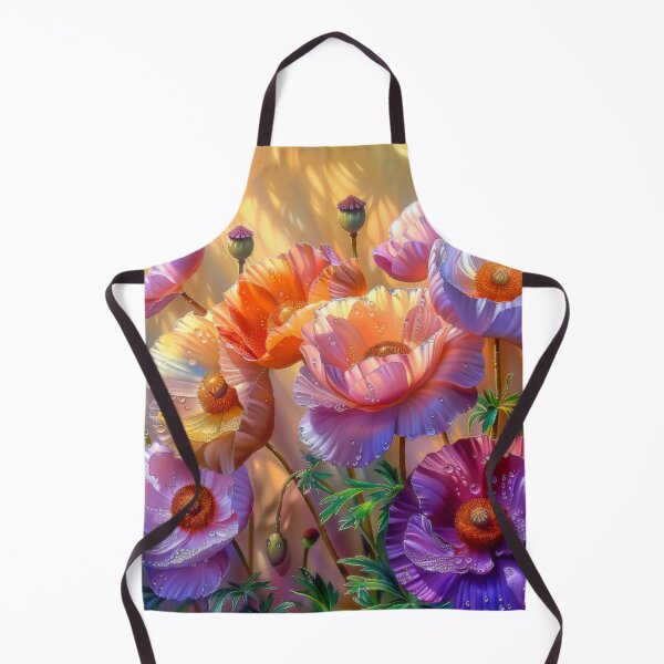 Item preview, Poppy Flowers with Dew Drops designed and sold by MargaretWiktor.