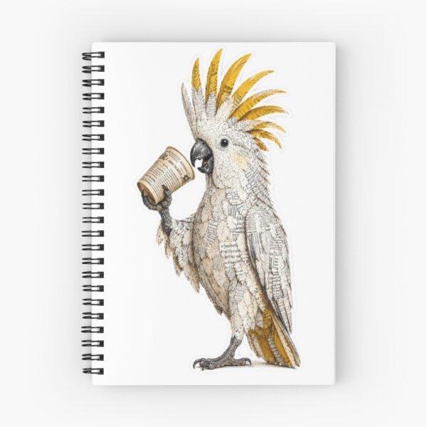 Item preview,  Cockatoo screaming in a cup. designed and sold by Snurly.