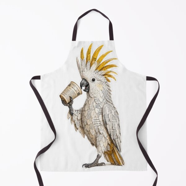 Item preview, Cockatoo screaming in a cup. designed and sold by Snurly.